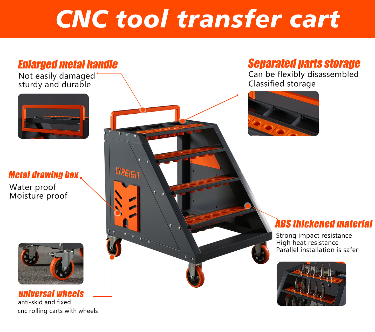 CNC-Voreinstellwagen (schräg)